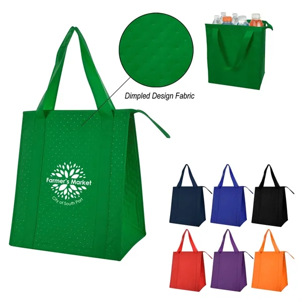 13" x 15 1/4" x 9 1/2" insulated cooler bag made... from ASI 61125 Hit Promotional Products / Hit®