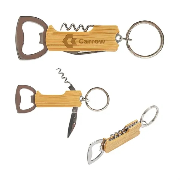 Riesling Bamboo Bar Tool Keyring... from ASI 67866 Logomark/Valumark