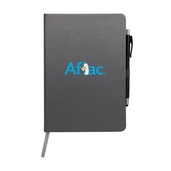 Hardcover notebook with 80 recycled sheets.... from ASI 88060 Snugz/USA Inc