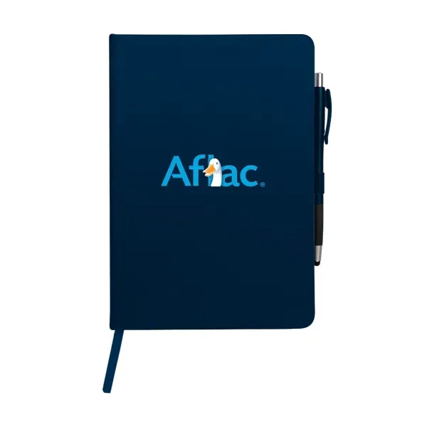 Hardcover notebook with 80 recycled sheets.... from ASI 88060 Snugz/USA Inc