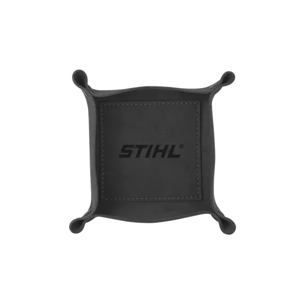 Leather valet tray with antique nickel snap closures.... from ASI 88060 Snugz/USA Inc / SnugZ USA®