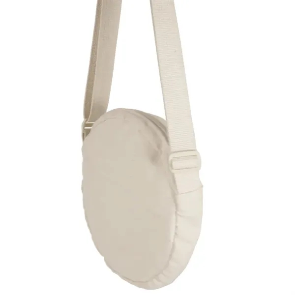 USA-made cotton crossbody with zip pocket and dual imprint areas-great for... from ASI 67557 LimeLight Ent