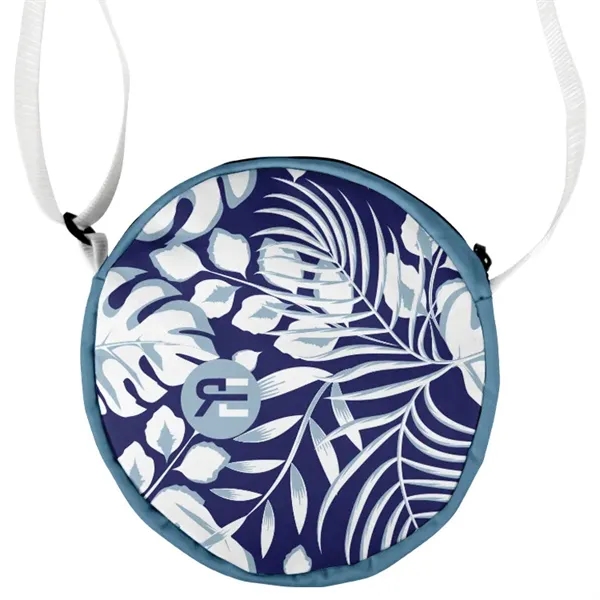 USA made crossbody bag with full color front and back, adjustable... from ASI 67557 LimeLight Ent