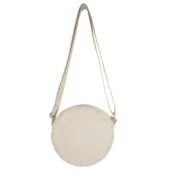 USA-made cotton crossbody with zip pocket and dual imprint areas-great for... from ASI 67557 LimeLight Ent