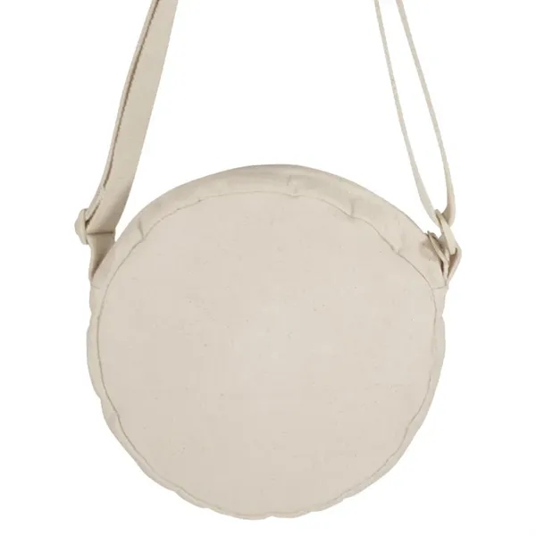 USA-made cotton crossbody with zip pocket and dual imprint areas-great for... from ASI 67557 LimeLight Ent