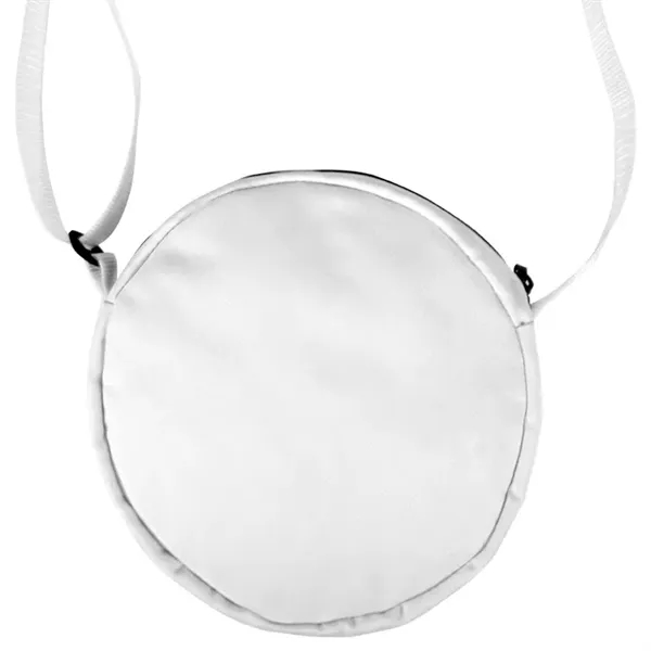 USA made crossbody bag with full color front and back, adjustable... from ASI 67557 LimeLight Ent