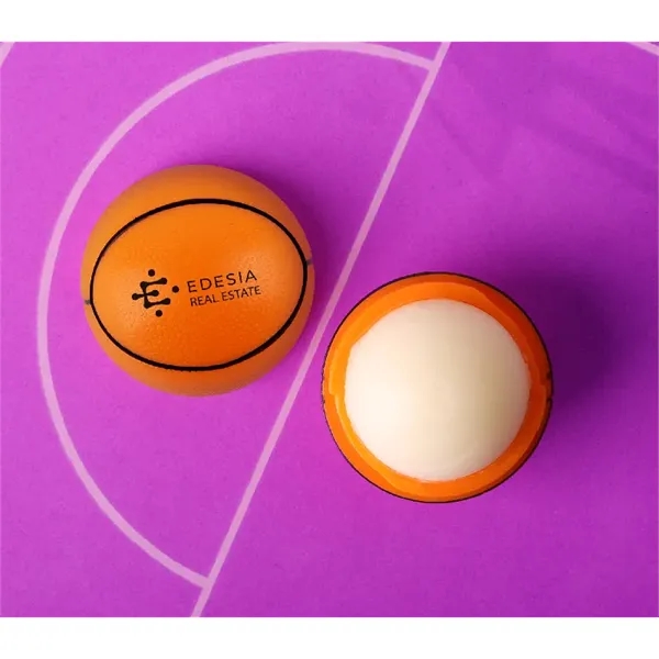 Baseball lip balm ball moisturizer plus 1 color pad imprint on... from ASI 37218 Athena Promo (tm)