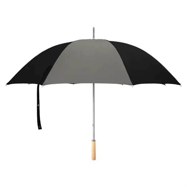 Golf umbrella with metal shaft and wood handle.... from ASI 61125 Hit Promotional Products / Hit®