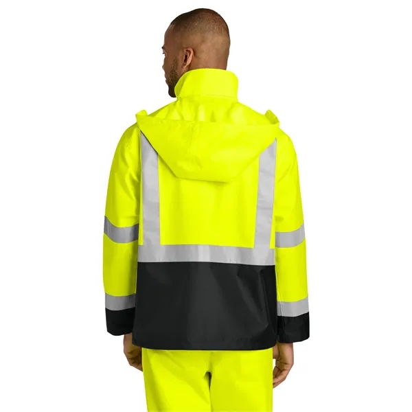 CornerStone ANSI 107 Class 3 Rain Jacket... from ASI 84863 SanMar