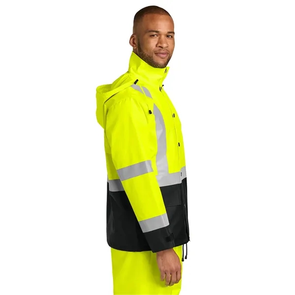 CornerStone ANSI 107 Class 3 Rain Jacket... from ASI 84863 SanMar
