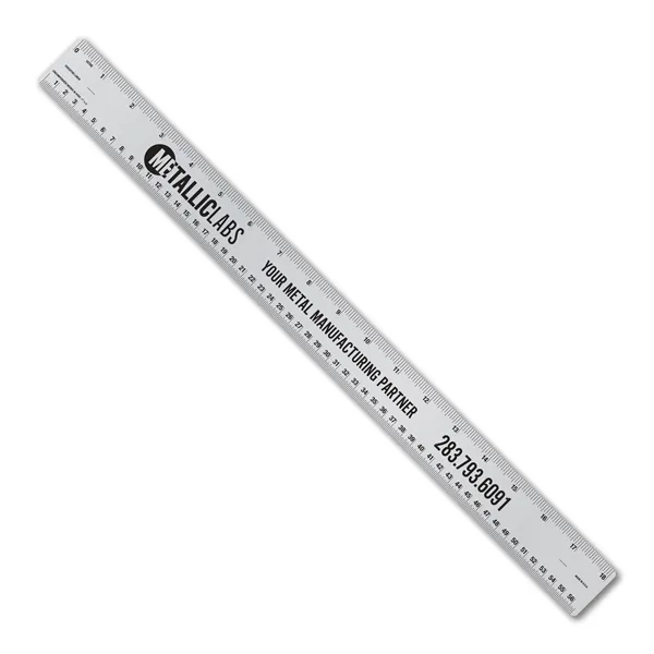 .032 18" aluminum ruler with tinner circumference scales. Printed one color... from ASI 53430 Executive Line / Executive Line®