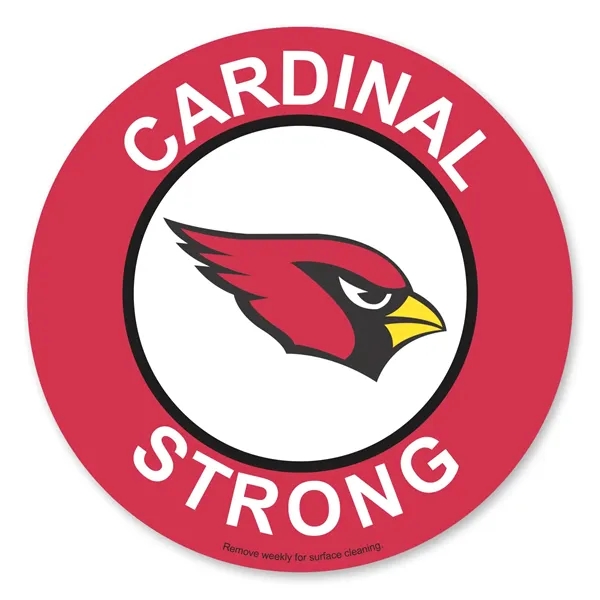 4.5" circle shaped magnetic car sign with four color imprinting.... from ASI 68507 The Magnet Group / Magnet LLC™