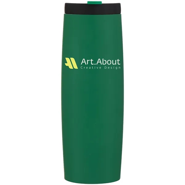 16.9 oz double wall stainless steel tumbler with vacuum insulation.... from ASI 51197 ETS Express, LLC