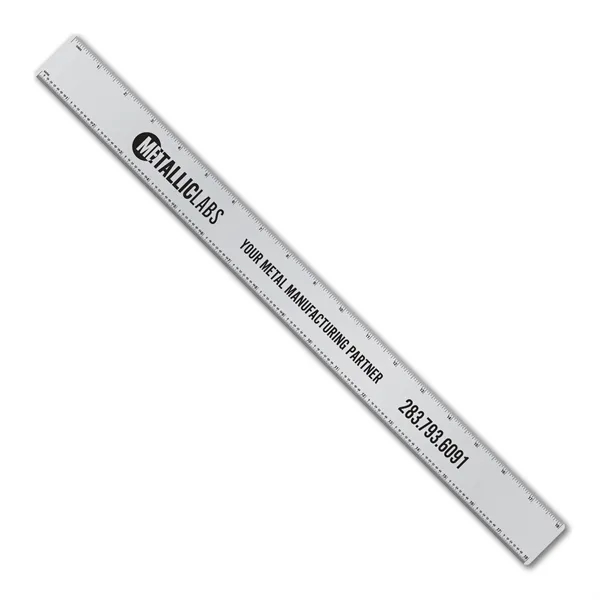 12 inch .032 Metalphoto® aluminum ruler w/ tinner circumference scales. Print... from ASI 53430 Executive Line / Executive Line®