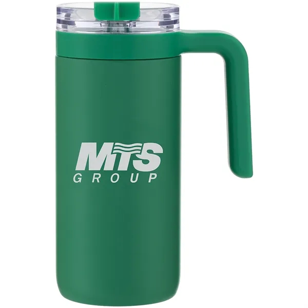 16 oz vacuum insulated stainless steel mug with swivel-closure lid, plastic... from ASI 51197 ETS Express, LLC