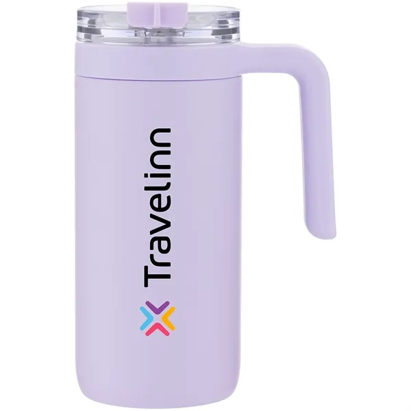 16 oz vacuum insulated stainless steel mug with swivel-closure lid, plastic... from ASI 51197 ETS Express, LLC
