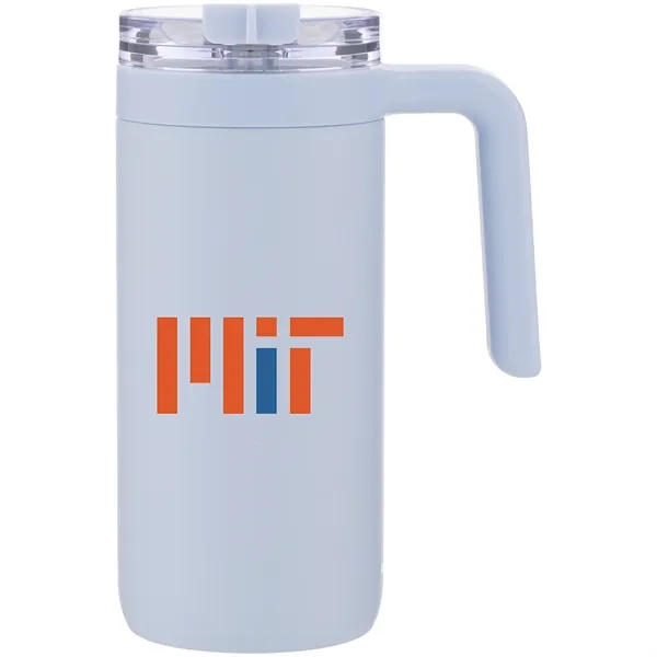 16 oz vacuum insulated stainless steel mug with swivel-closure lid, plastic... from ASI 51197 ETS Express, LLC