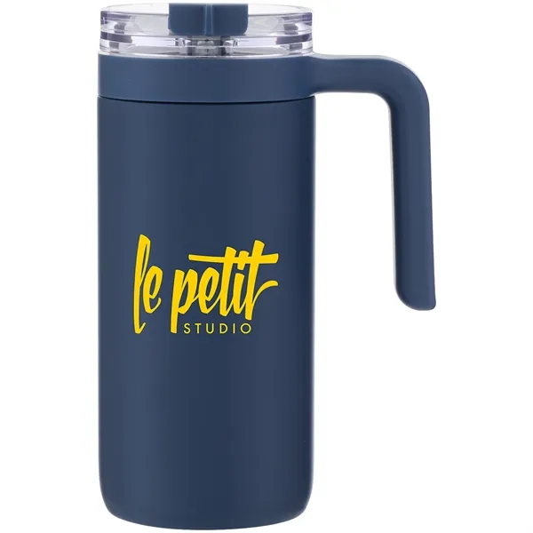 16 oz vacuum insulated stainless steel mug with swivel-closure lid, plastic... from ASI 51197 ETS Express, LLC