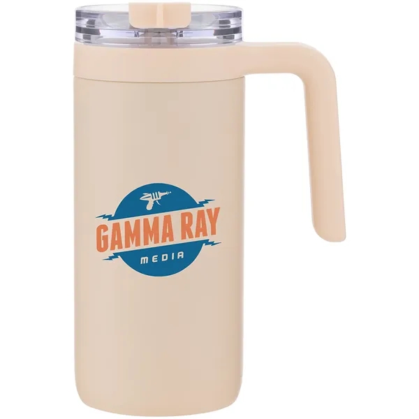16 oz vacuum insulated stainless steel mug with swivel-closure lid, plastic... from ASI 51197 ETS Express, LLC