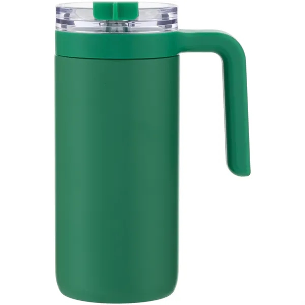 16 oz vacuum insulated stainless steel mug with swivel-closure lid, plastic... from ASI 51197 ETS Express, LLC