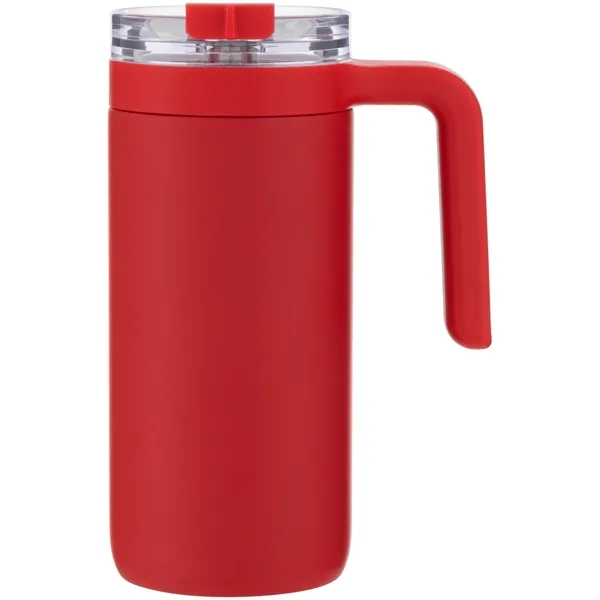 16 oz vacuum insulated stainless steel mug with swivel-closure lid, plastic... from ASI 51197 ETS Express, LLC