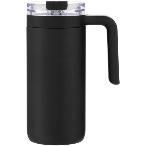 16 oz vacuum insulated stainless steel mug with swivel-closure lid, plastic... from ASI 51197 ETS Express, LLC