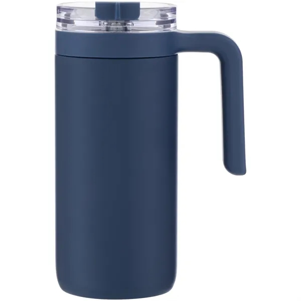 16 oz vacuum insulated stainless steel mug with swivel-closure lid, plastic... from ASI 51197 ETS Express, LLC