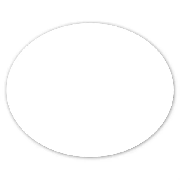 5" x 4" oval shaped car magnet with four color process... from ASI 68507 The Magnet Group / Magnet LLC™