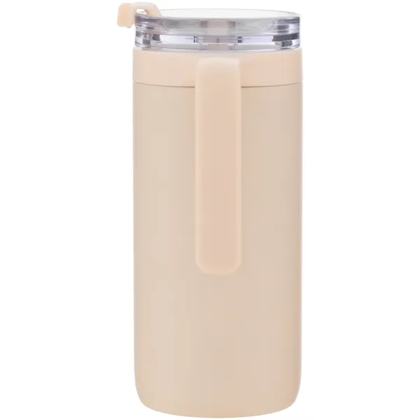 16 oz vacuum insulated stainless steel mug with swivel-closure lid, plastic... from ASI 51197 ETS Express, LLC