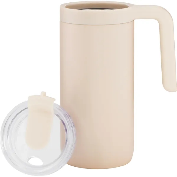 16 oz vacuum insulated stainless steel mug with swivel-closure lid, plastic... from ASI 51197 ETS Express, LLC