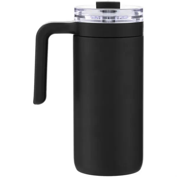 16 oz vacuum insulated stainless steel mug with swivel-closure lid, plastic... from ASI 51197 ETS Express, LLC