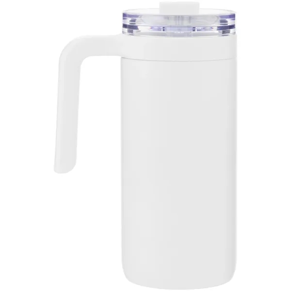 16 oz vacuum insulated stainless steel mug with swivel-closure lid, plastic... from ASI 51197 ETS Express, LLC