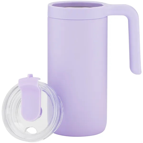 16 oz vacuum insulated stainless steel mug with swivel-closure lid, plastic... from ASI 51197 ETS Express, LLC