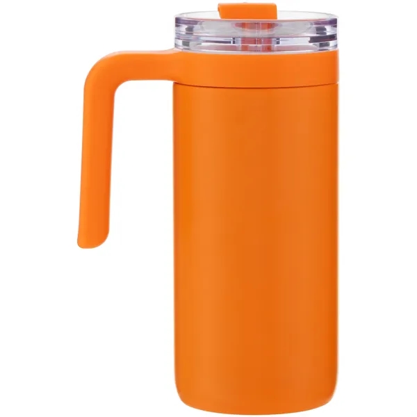 16 oz vacuum insulated stainless steel mug with swivel-closure lid, plastic... from ASI 51197 ETS Express, LLC