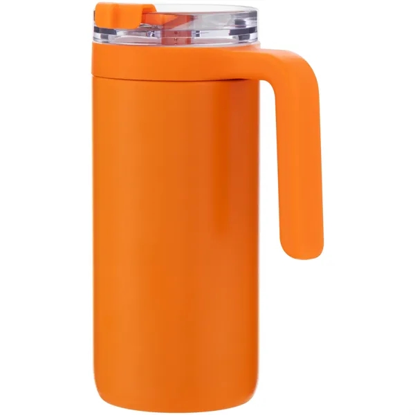 16 oz vacuum insulated stainless steel mug with swivel-closure lid, plastic... from ASI 51197 ETS Express, LLC