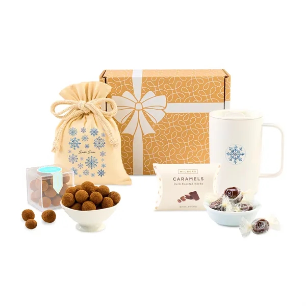 Gift box with a mug, cold brew cordials and dark roast... from ASI 56070 Gemline / Gemline®