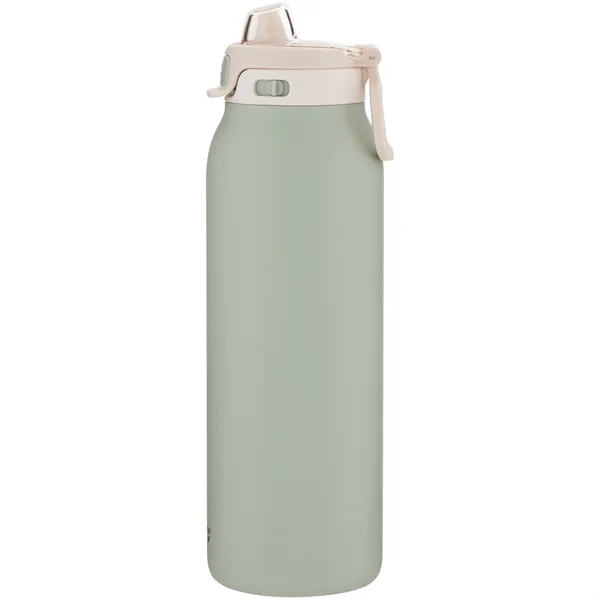 32 oz stainless steel water bottle with threaded quick-fill lid.... from ASI 51197 ETS Express, LLC