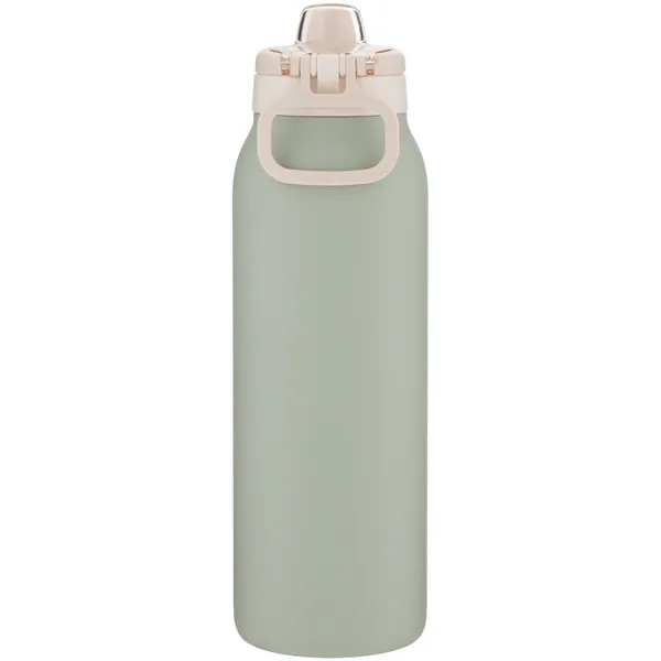 32 oz stainless steel water bottle with threaded quick-fill lid.... from ASI 51197 ETS Express, LLC