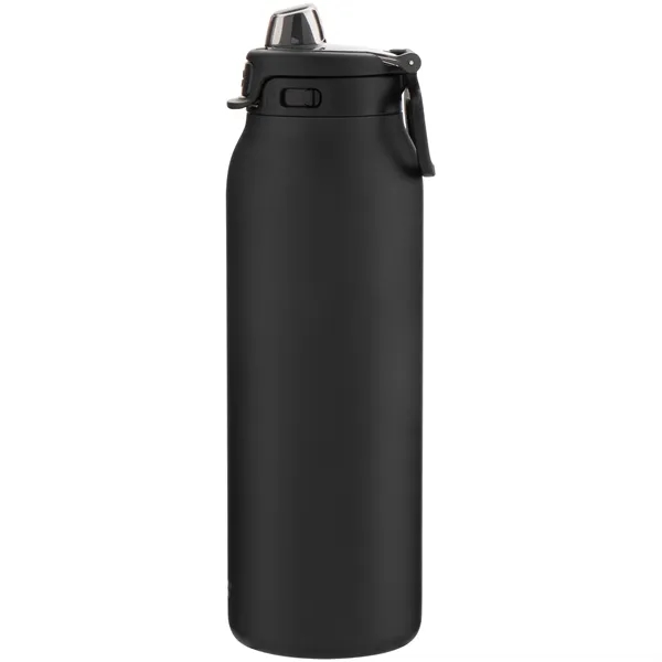 32 oz stainless steel water bottle with threaded quick-fill lid.... from ASI 51197 ETS Express, LLC