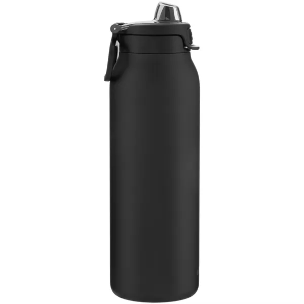 32 oz stainless steel water bottle with threaded quick-fill lid.... from ASI 51197 ETS Express, LLC
