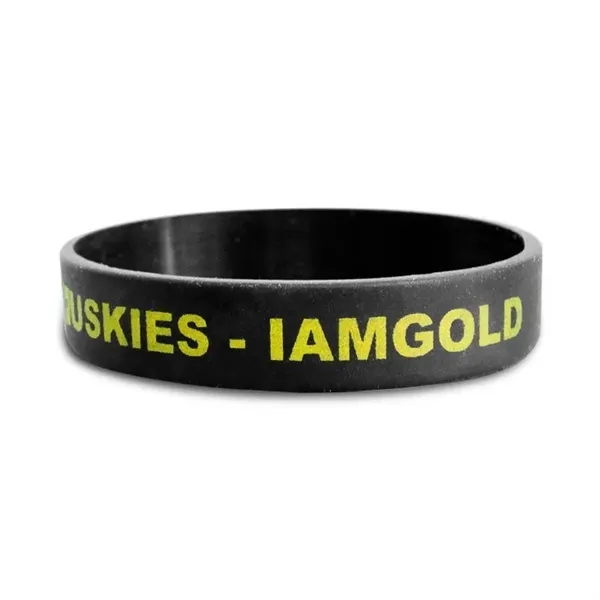 Adult size awareness wristband available in half-band or all around print.... from ASI 93987 Martini-Vispak Inc.