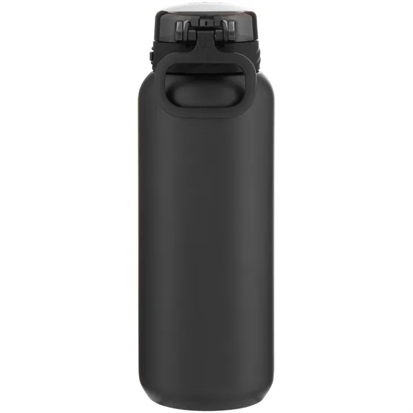 32 oz stainless steel water bottle with threaded lid and straw.... from ASI 51197 ETS Express, LLC