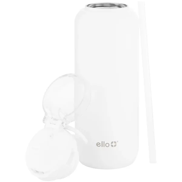 32 oz stainless steel water bottle with threaded lid and straw.... from ASI 51197 ETS Express, LLC