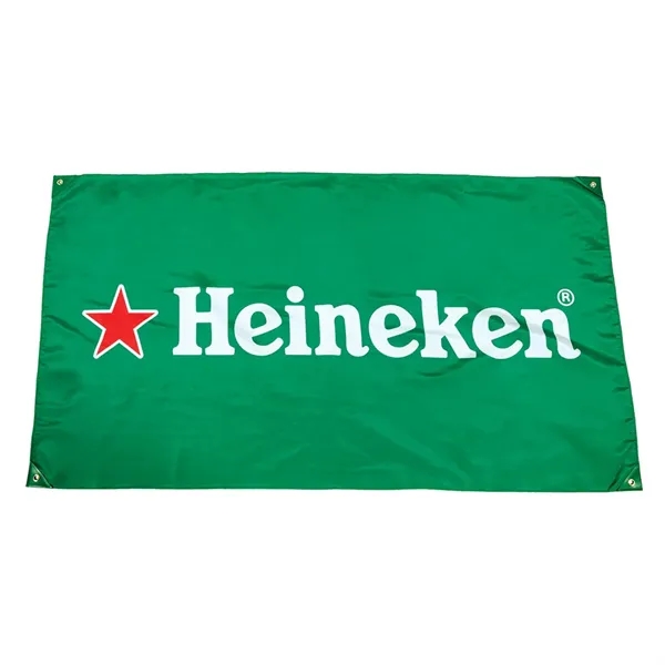 Dye-sublimation printed 18" x 36" custom flags.... from ASI 93987 Martini-Vispak Inc.