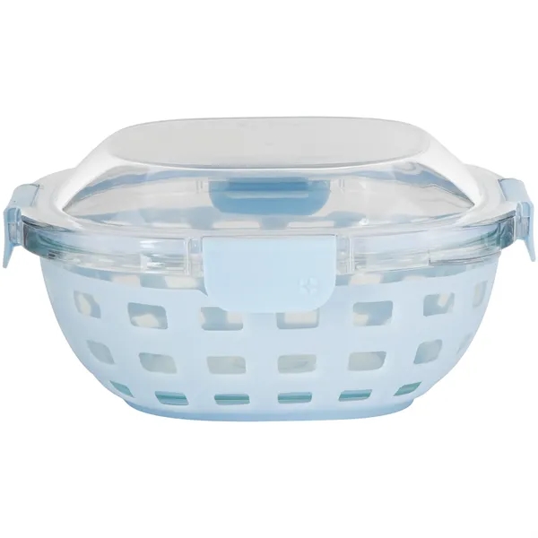 5 cup duraglass lunch bowl with silicone sleeve and lid with... from ASI 51197 ETS Express, LLC