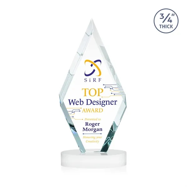 Richmond VividPrint™ Award on Alberton Base - White... from ASI 84592 St Regis Group / St Regis