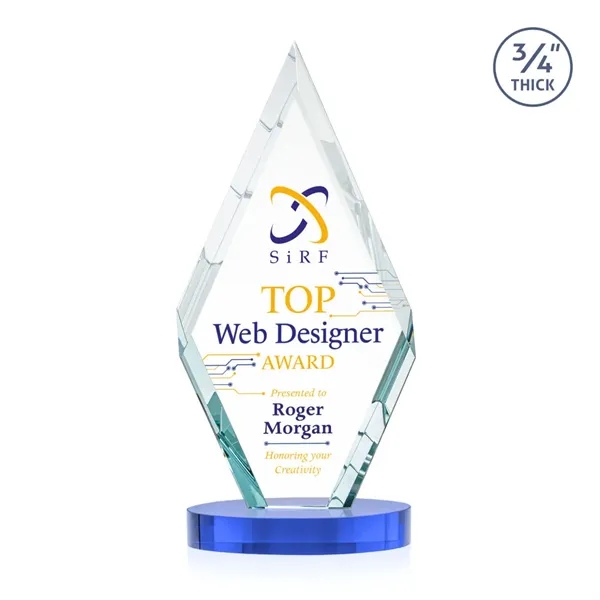 Richmond VividPrint™ Award on Alberton Base - Sky Blue... from ASI 84592 St Regis Group / St Regis