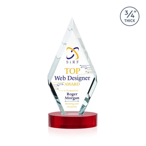 Richmond VividPrint™ Award on Alberton Base - Red... from ASI 84592 St Regis Group / St Regis