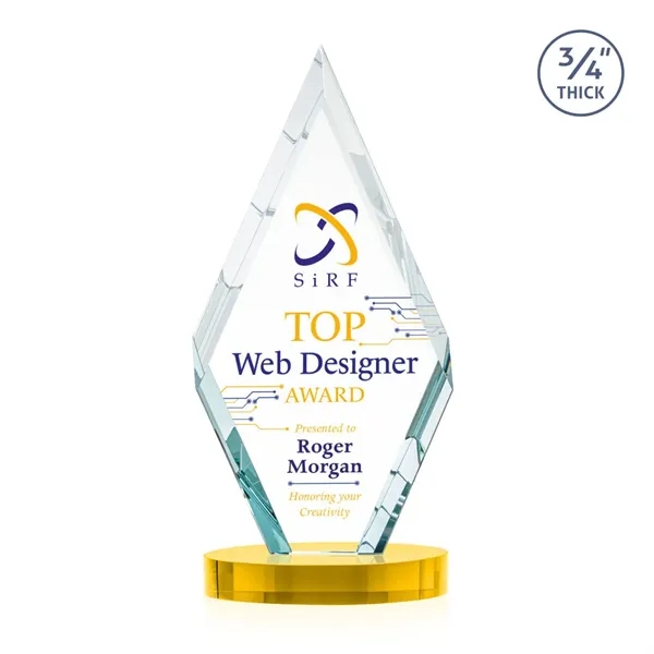 Richmond VividPrint™ Award on Alberton Base - Gold... from ASI 84592 St Regis Group / St Regis