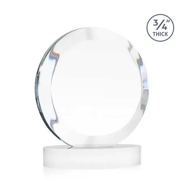 Gibralter Vividprint™ Award on Alberton Base - White... from ASI 84592 St Regis Group / St Regis